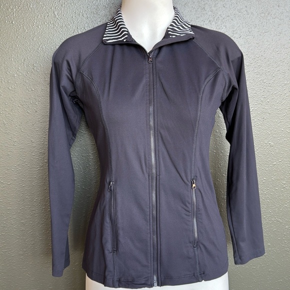 be Activ 8 Jackets & Blazers - BeActiv8 Full Zip Navy Blue Jacket Size Medium